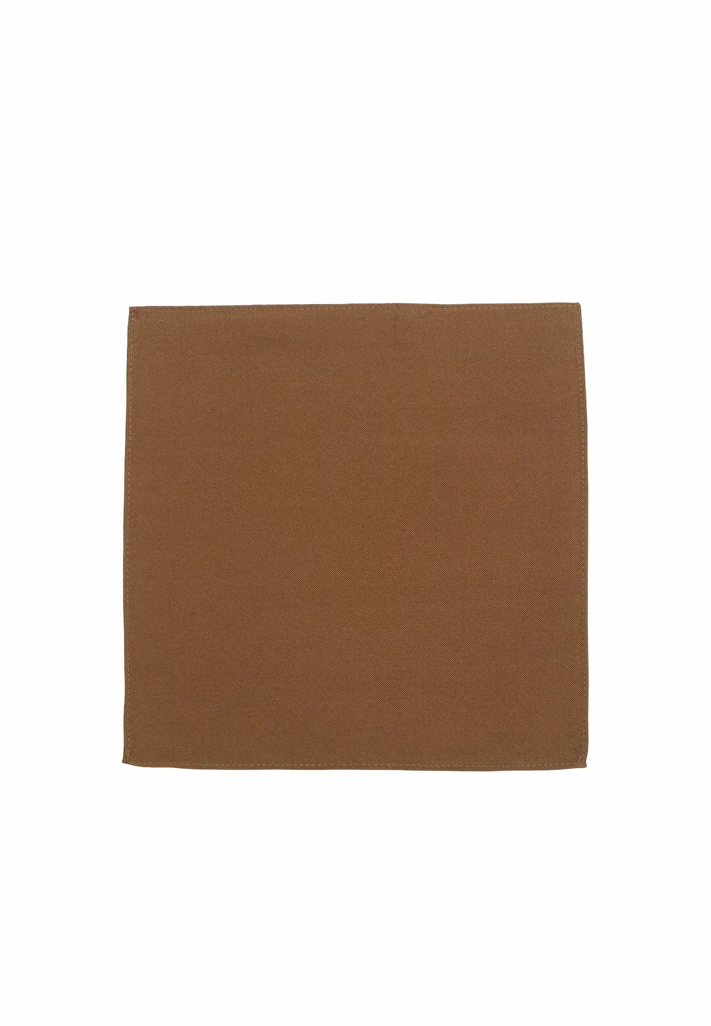 (Terra) Uni Einstecktuch aus Seide 28x28cm
