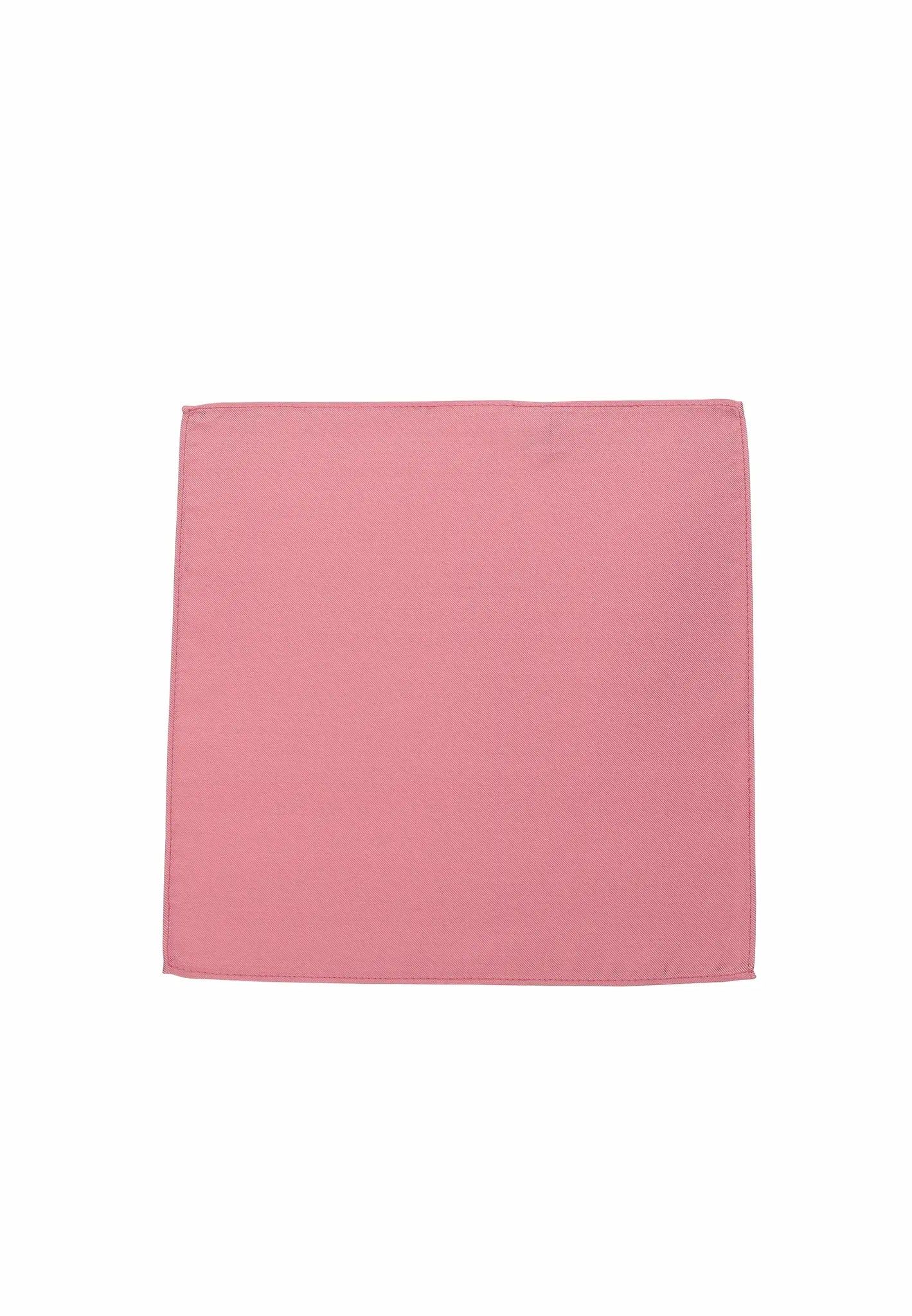 (Beere) Uni Einstecktuch aus 100% Seide in Pastellfarbe, Vorderseite glatt