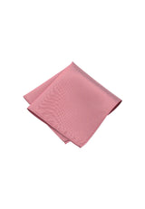(Beere) Uni Einstecktuch Herren aus 100% Seide in Pastellfarbe, gefaltet
