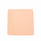 (Apricot) Uni Einstecktuch aus 100% Seide in Pastellfarbe, Vorderseite glatt