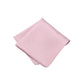 (Rosa) Uni Einstecktuch Herren aus 100% Seide in Pastellfarbe, gefaltet
