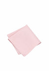 (Rosa) Einstecktuch Herren Mikromuster Seide – Pochette gefaltet