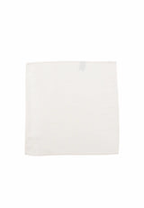 (Off-White) Einstecktuch Herren Seide 28x28 cm – Gesamtansicht