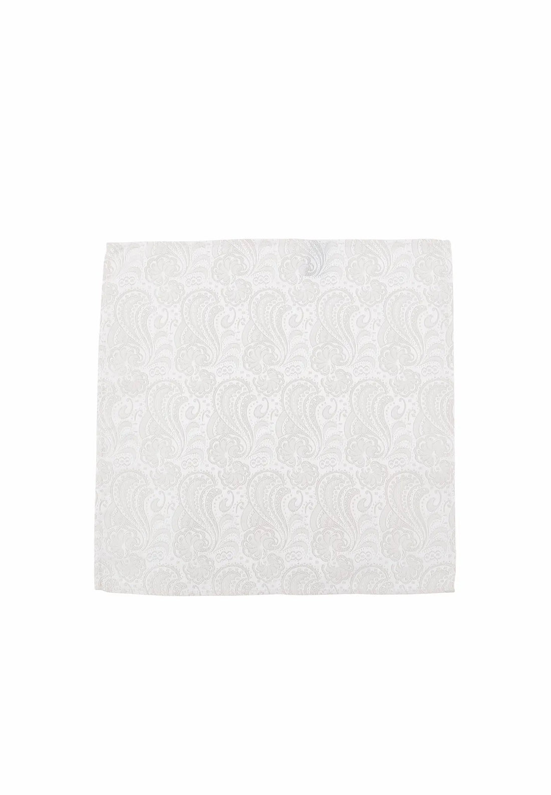 (Off-White) Einstecktuch Herren Seide 28x28 cm – Gesamtansicht