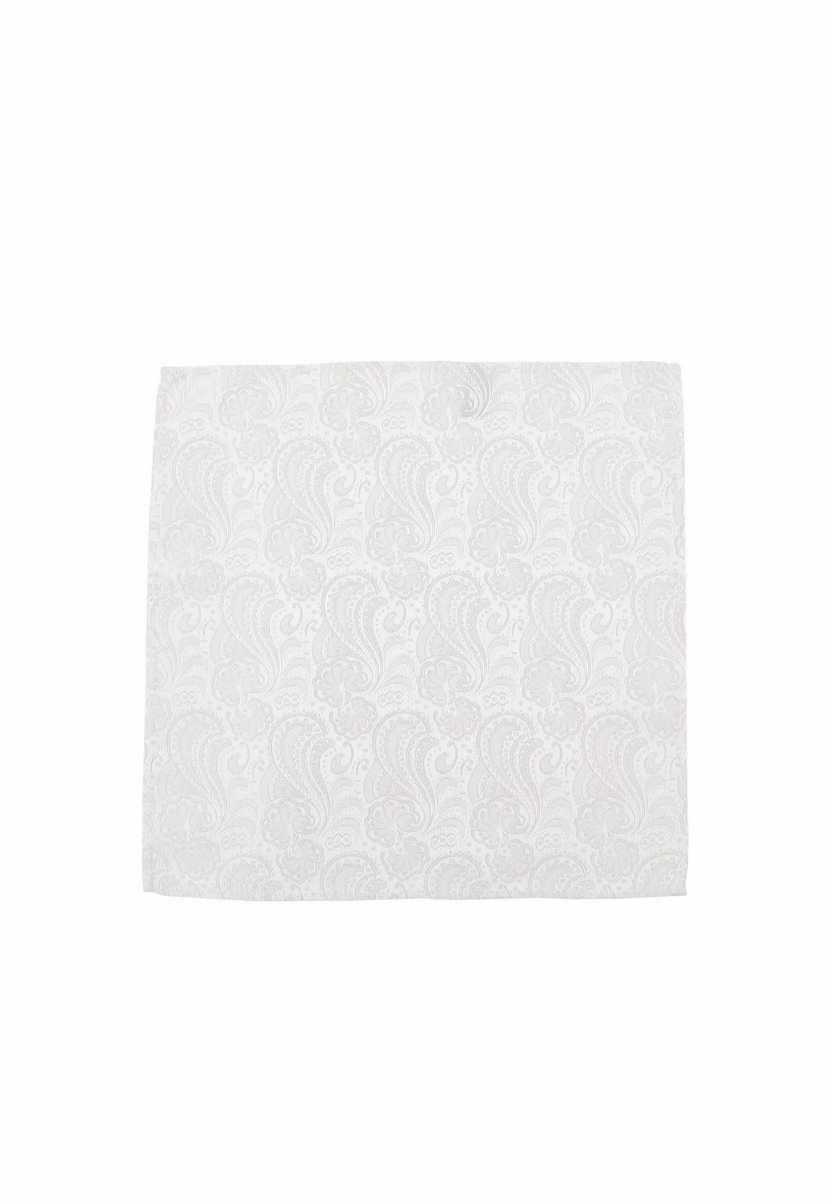 (Off-White) Einstecktuch Herren Seide 28x28 cm – Gesamtansicht