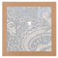 (Grau) Einstecktuch Paisley-Muster in Geschenkverpackung – Prince Bowtie