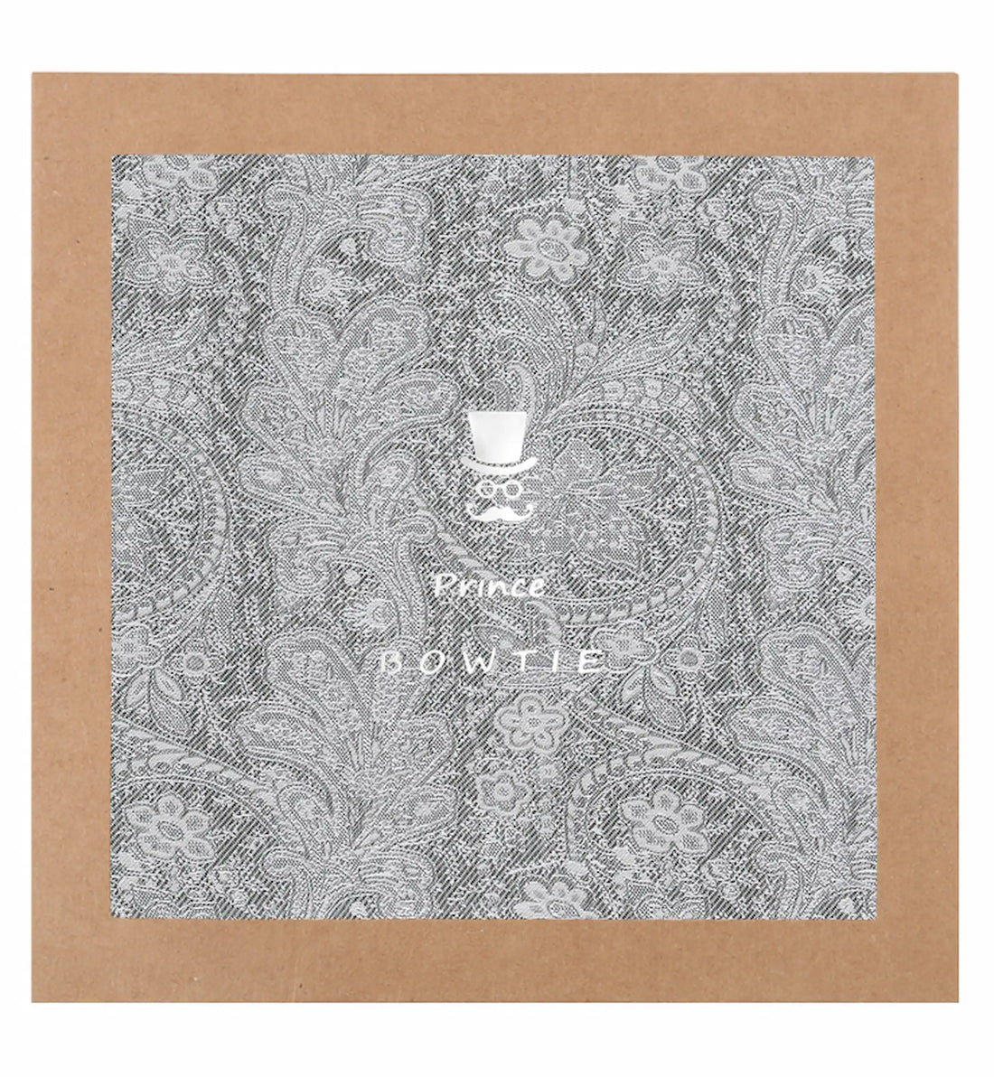(Mint) Einstecktuch Paisley Seide in Geschenkverpackung – Prince Bowtie