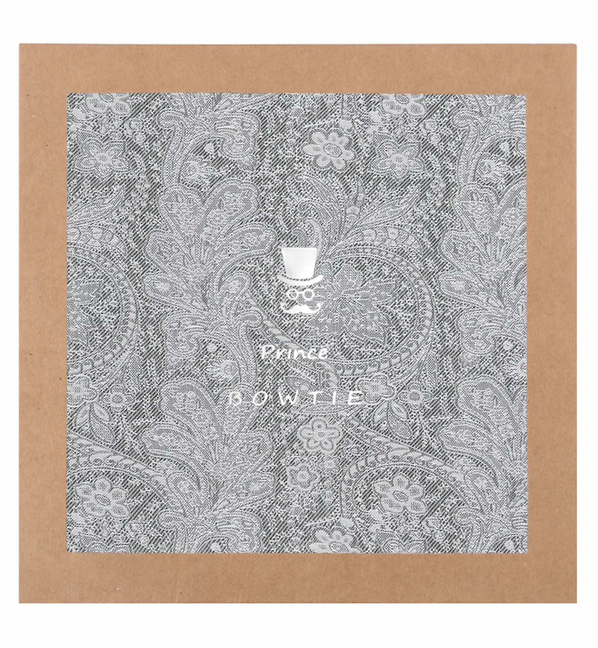 (Mint) Einstecktuch Paisley Seide in Geschenkverpackung – Prince Bowtie