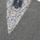 (Grau) Weste Herren Tweed – Prince Bowtie Label mit Größenangabe