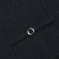 (Dunkelblau) Weste Tweed – Rückansicht mit verstellbarem Riegel